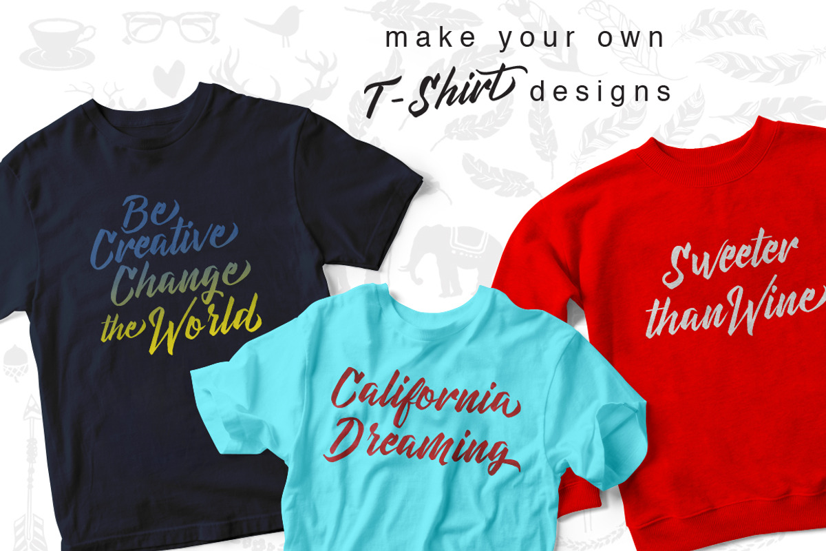 DeHangster Typeface preview 4