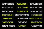 BERSAN – Futuristic Modern font, a Sans Serif Font by Vroz Studio (Thumbnail 6 of 8)