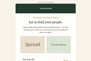 Restaurant Email Template Kit, an Email Template by Art Club (Thumbnail 4 of 5)