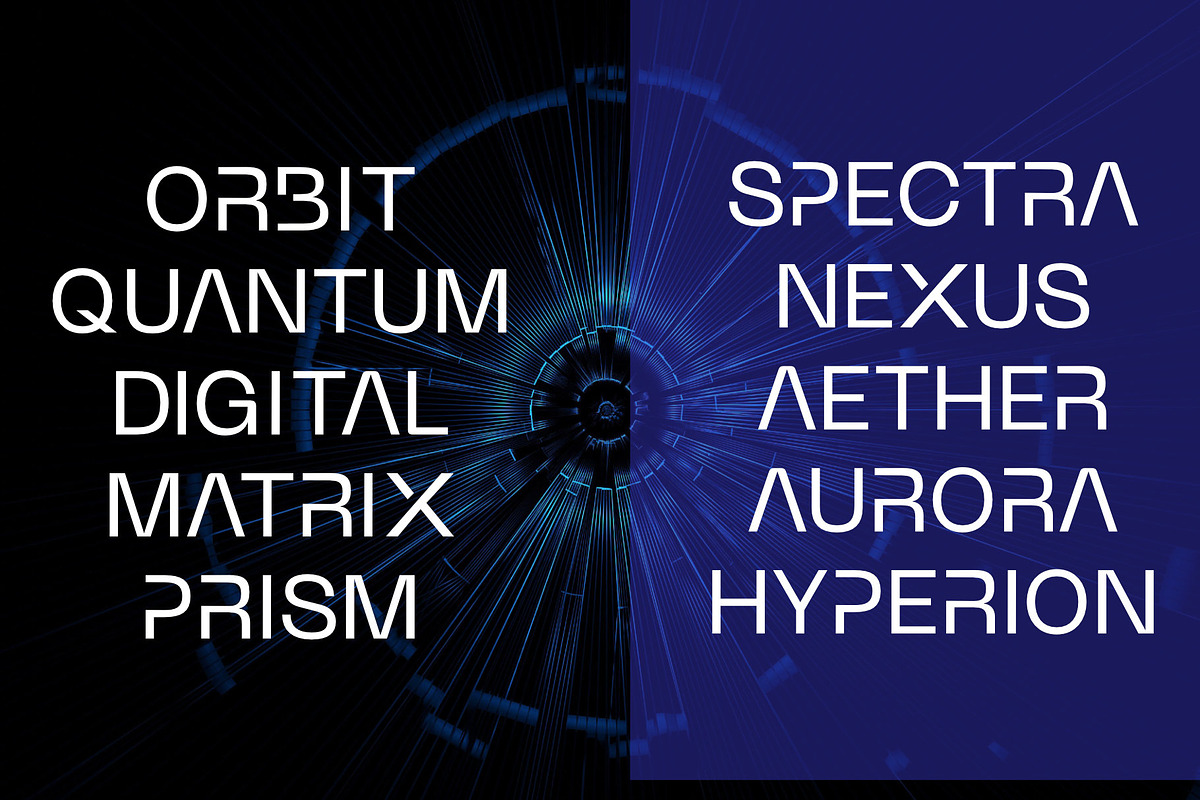 ID Cyteknika - Powerful & Futuristic, a Sans Serif Font by EKAUNIK DZ (Photo 3 of 8)