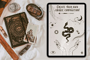 PROCREATE Esoteric Stamps & Brushes, a Brush Add-On by PixelJungle (Thumbnail 2 of 6)