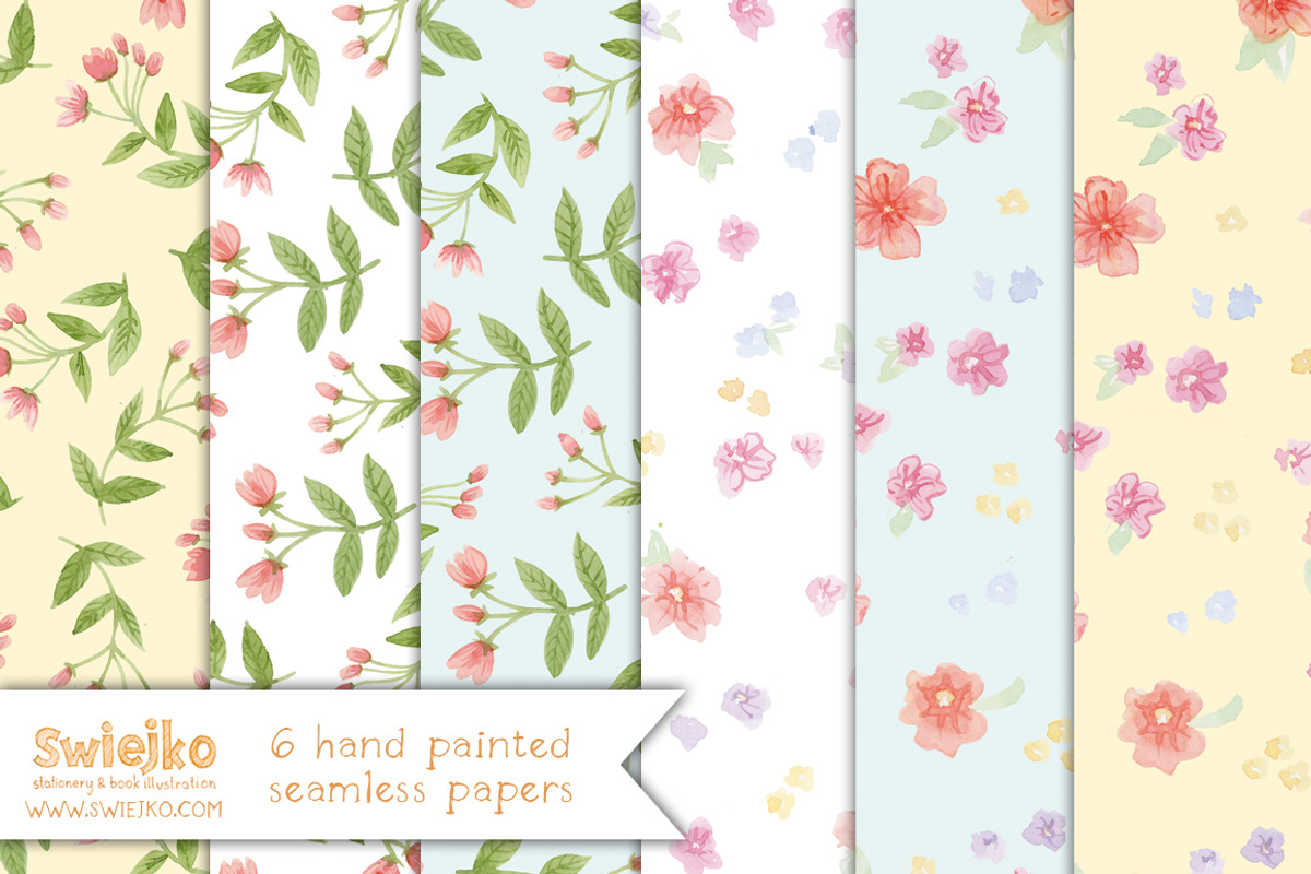 Watercolor Paper, Seamless, an Illustration by swiejko (Photo 1 of 5)