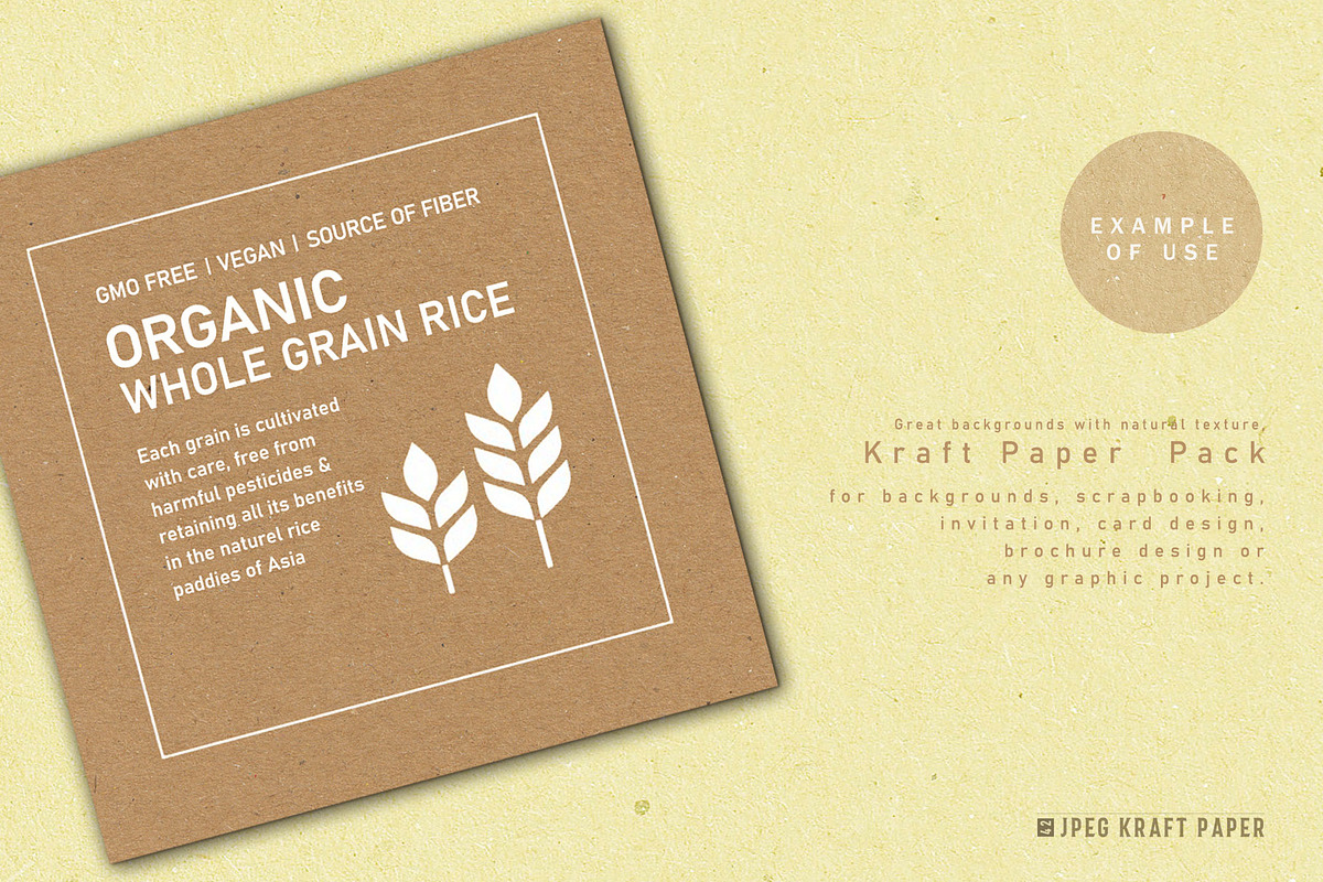 Kraft Pepar 2, a Background Graphic by Suna Kosem (Photo 3 of 7)