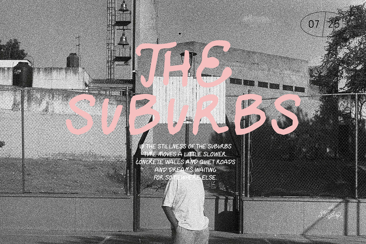 The Youth. RAW Handwritten Font, a Handwritten Font by dicreate (Photo 6 of 14)