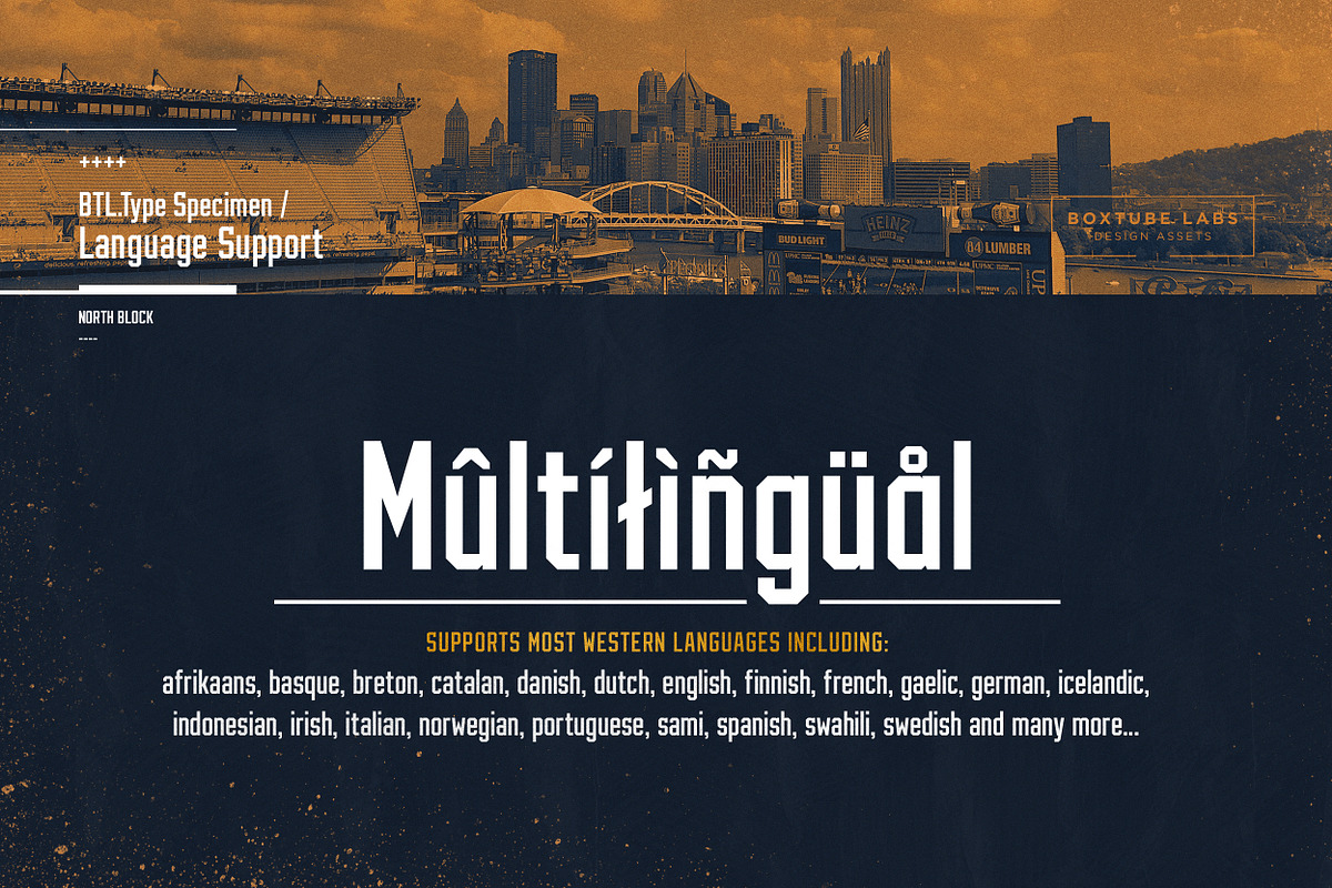 North Block - Display Font preview 5