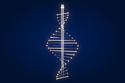 DNA Chandelier Light Fitting, a Furniture 3D Model by Morne Studio (Thumbnail 1 of 5)