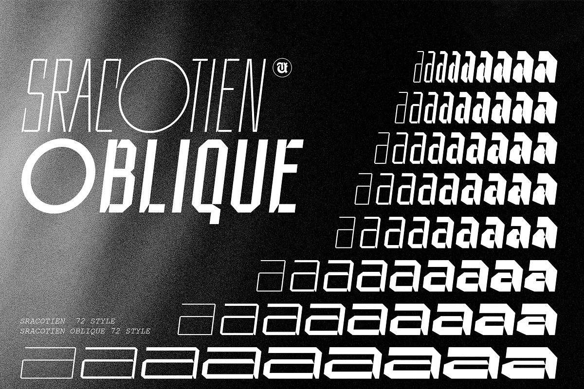 UT Sracotien - A Super Family Font, a Sans Serif Font by Universitype (Photo 14 of 17)
