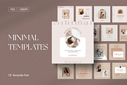 3 Minimal Styles Template, a Social Media Template by Sinando Studio (Thumbnail 1 of 4)