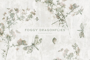 Foggy Dragonflies