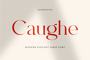 Caughe - Modern Elegant Serif, a Serif Font by Typeformers (Thumbnail 1 of 5)