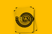 6 brand typography style poster art, a Poster Template by NJ Himel (Thumbnail 6 of 6)