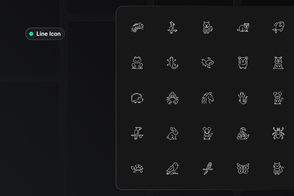 Adorable Pet Icons Collection, an Icon by Yasa Design Studio (Photo 2 of 4)