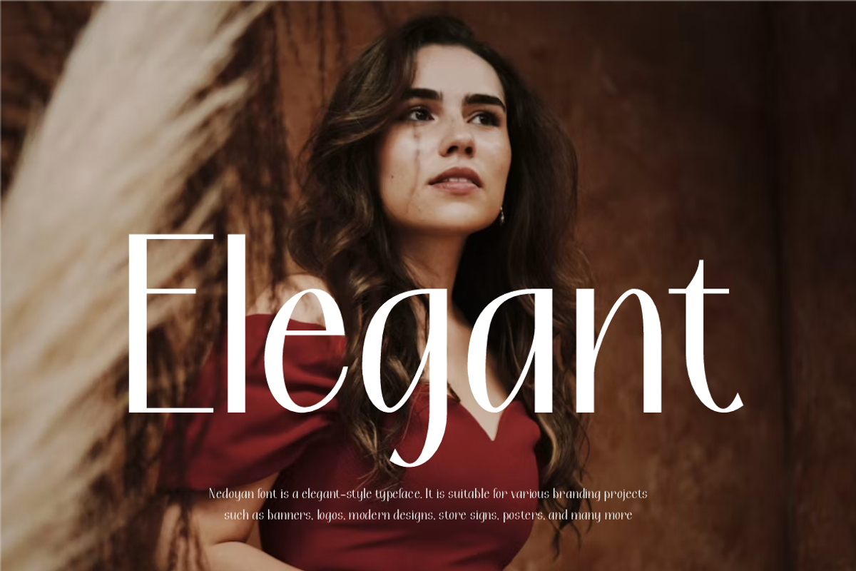 Nedoyan - Elegant Sans Font, a Sans Serif Font by QR Design Studio (Photo 2 of 11)