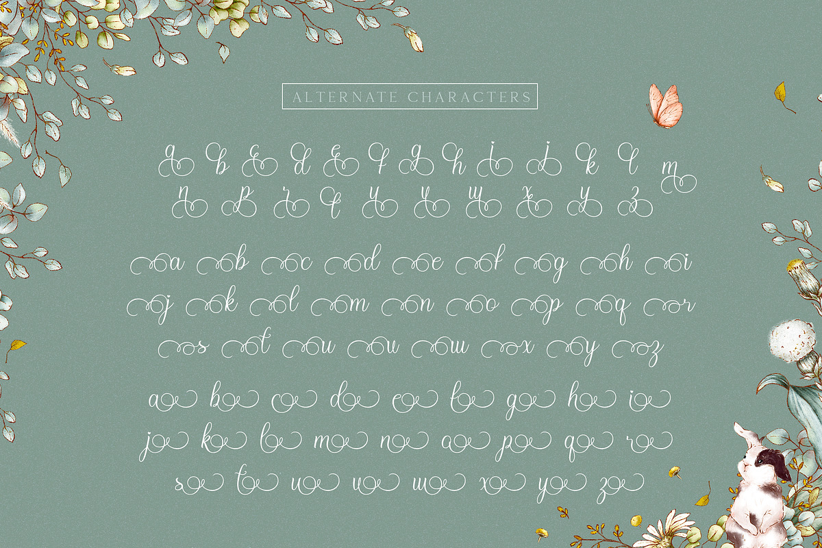 Fairytales Script Font, a Handwritten Font by Salt & Pepper Designs (Photo 7 of 9)