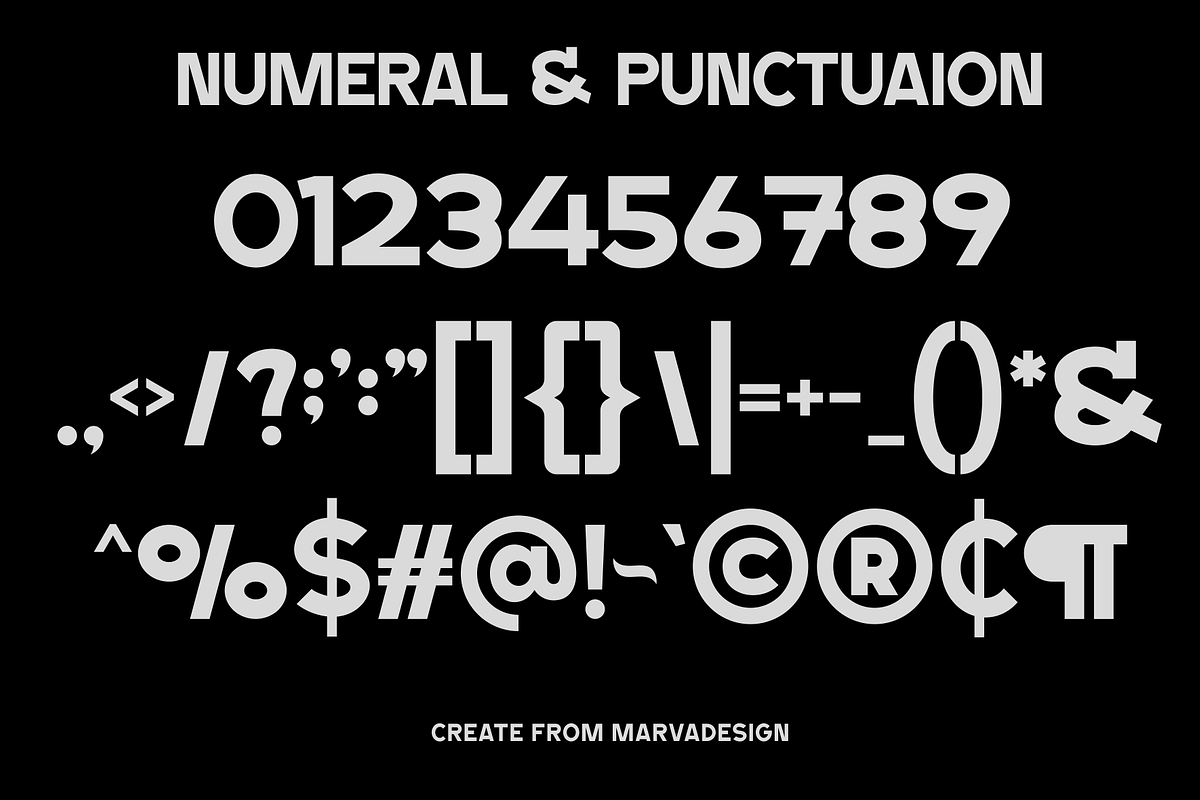 Hallos - A Modern Sans Serif Font, a Sans Serif Font by Marvadesign (Photo 6 of 7)