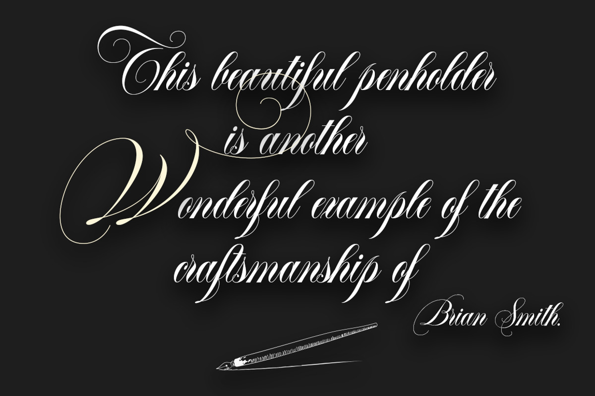 Southwestern Calligraphy, a Script Font by Suza Studio (Photo 10 of 16)