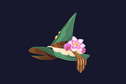 Witch, wizard hats set + patterns, an Object Illustration by PaperTrident (Thumbnail 5 of 20)