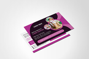 Beauty Spa Massage Post Card