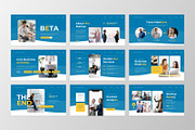 Beta - Startup PowerPoint Template, a Presentation Template by GraphauseProject (Thumbnail 6 of 6)
