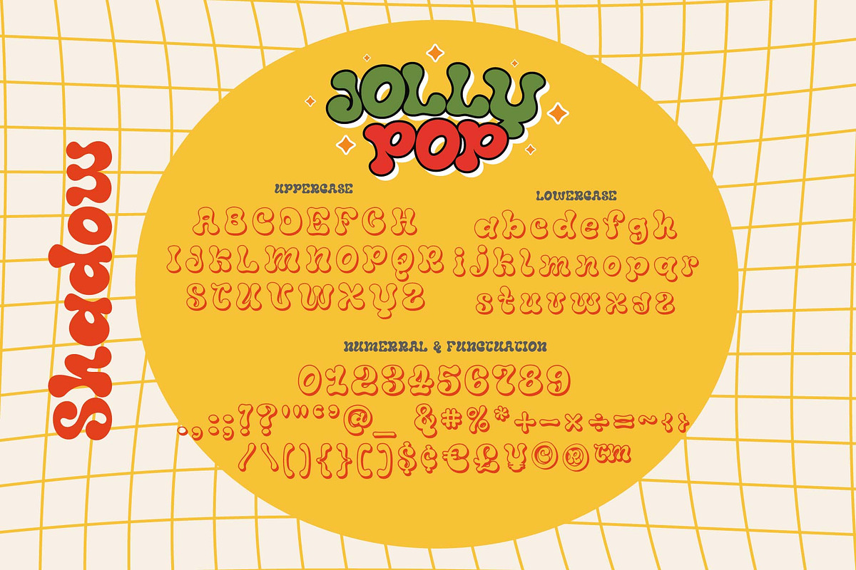 Jolly Pop font, a Handwritten Font by KengGraphic (Photo 10 of 11)
