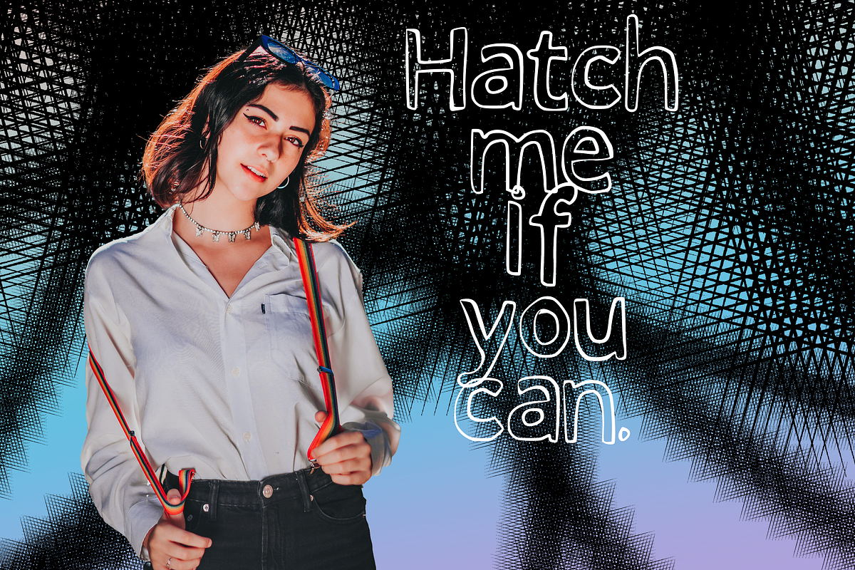 Hatched Bold Patterns, a Pattern Graphic by wodnerwoman (Photo 6 of 10)