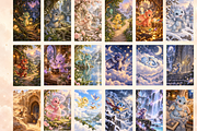 Cute Dragon Adventures, a Background Graphic by MarisoArt (Thumbnail 10 of 10)