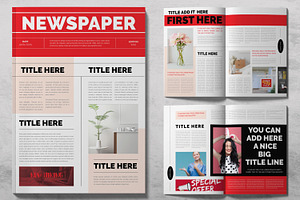 Newsletter Design Template