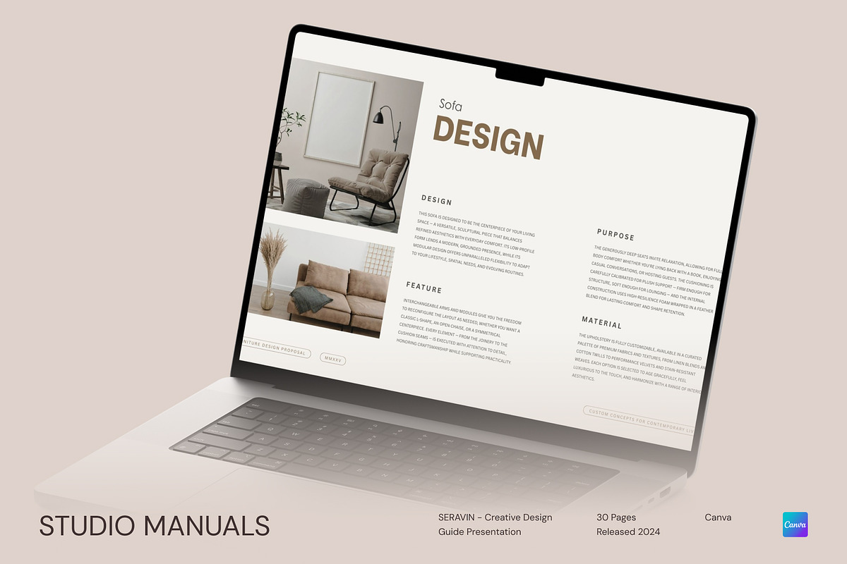 RIMELUNE - Furniture Design Proposal, a Social Media Template by Studio Manuals (Photo 5 of 8)