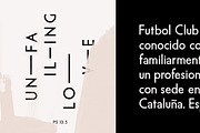 Ojos Sans Serif Font, a Sans Serif Font by Ballasiotes (Thumbnail 3 of 8)