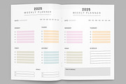 Weekly Planner, a Stationery Template by ContestDesign (Thumbnail 3 of 3)