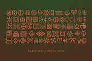 ADINKRA: Premium Icon Collection, a Solid Icon by YISHAII (Thumbnail 2 of 8)