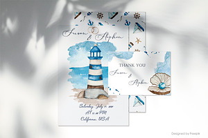 Nautical Wedding Map Creator