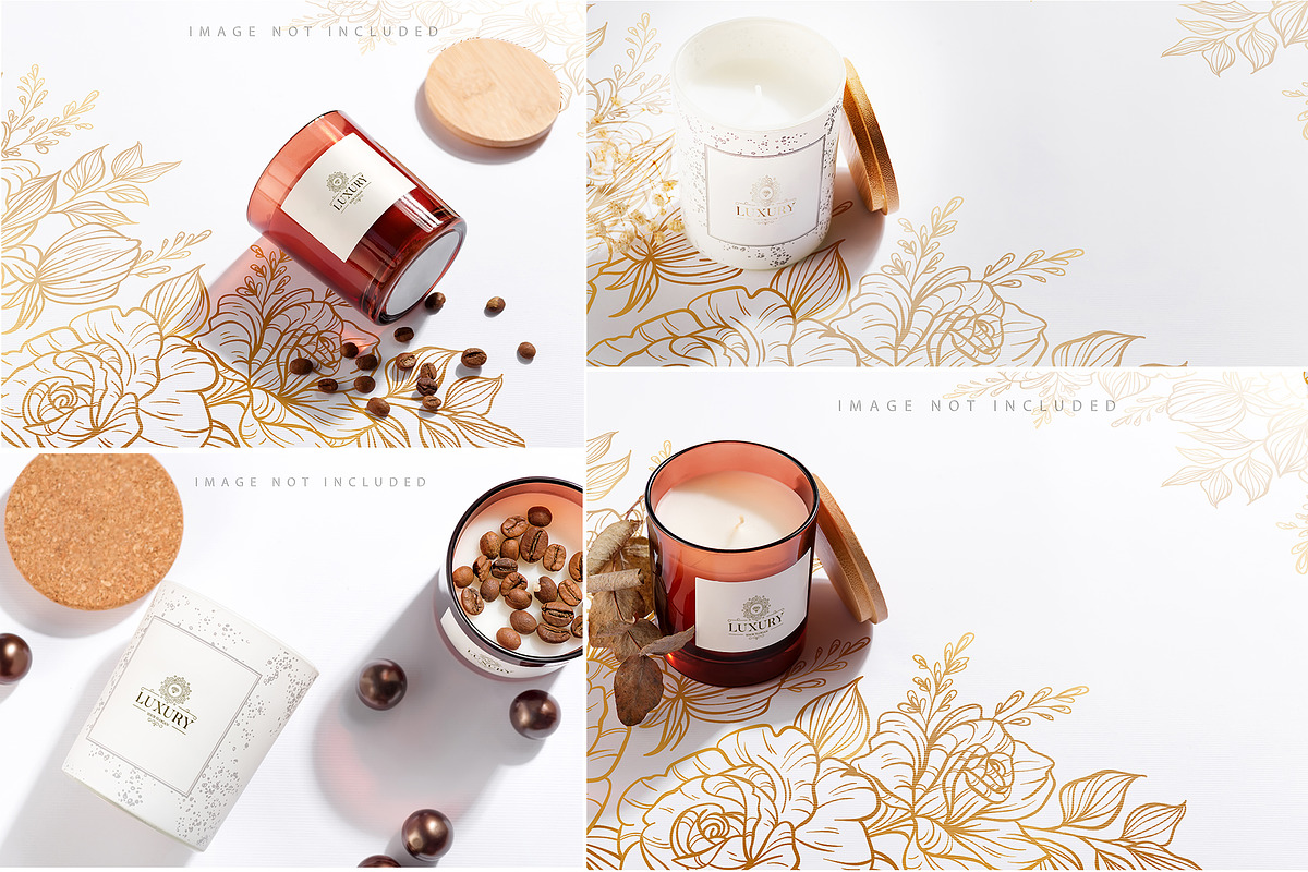 Candle Labels Set 2, a Household Mockup by YuMyart (Photo 6 of 8)