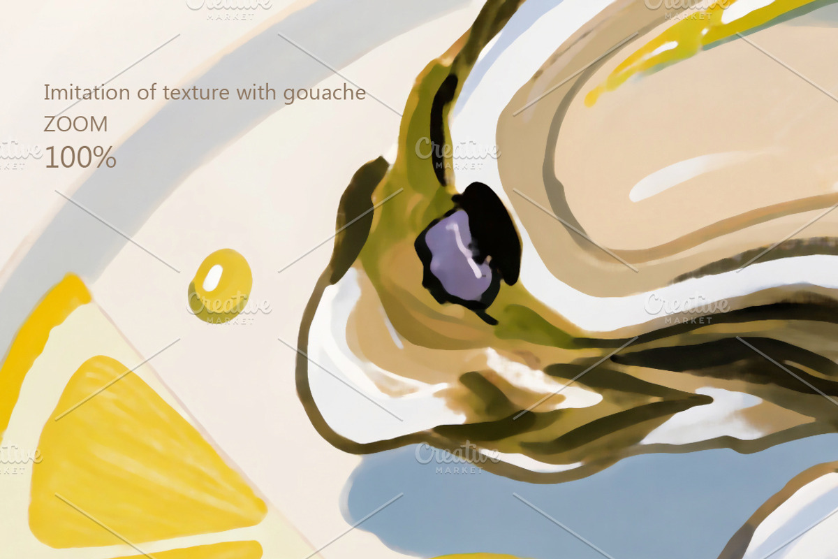 The Menu 50 Food & Drink posters, a Food Illustration by MixedArt (Photo 14 of 15)