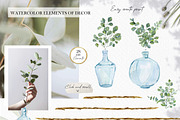 Watercolor EUCALYPTUS Greenery plant, a Decorative Illustration by AnnaTkachi (Thumbnail 4 of 11)
