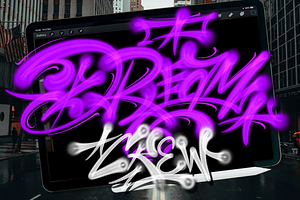 GRAFFITI BOMBING BRUSH