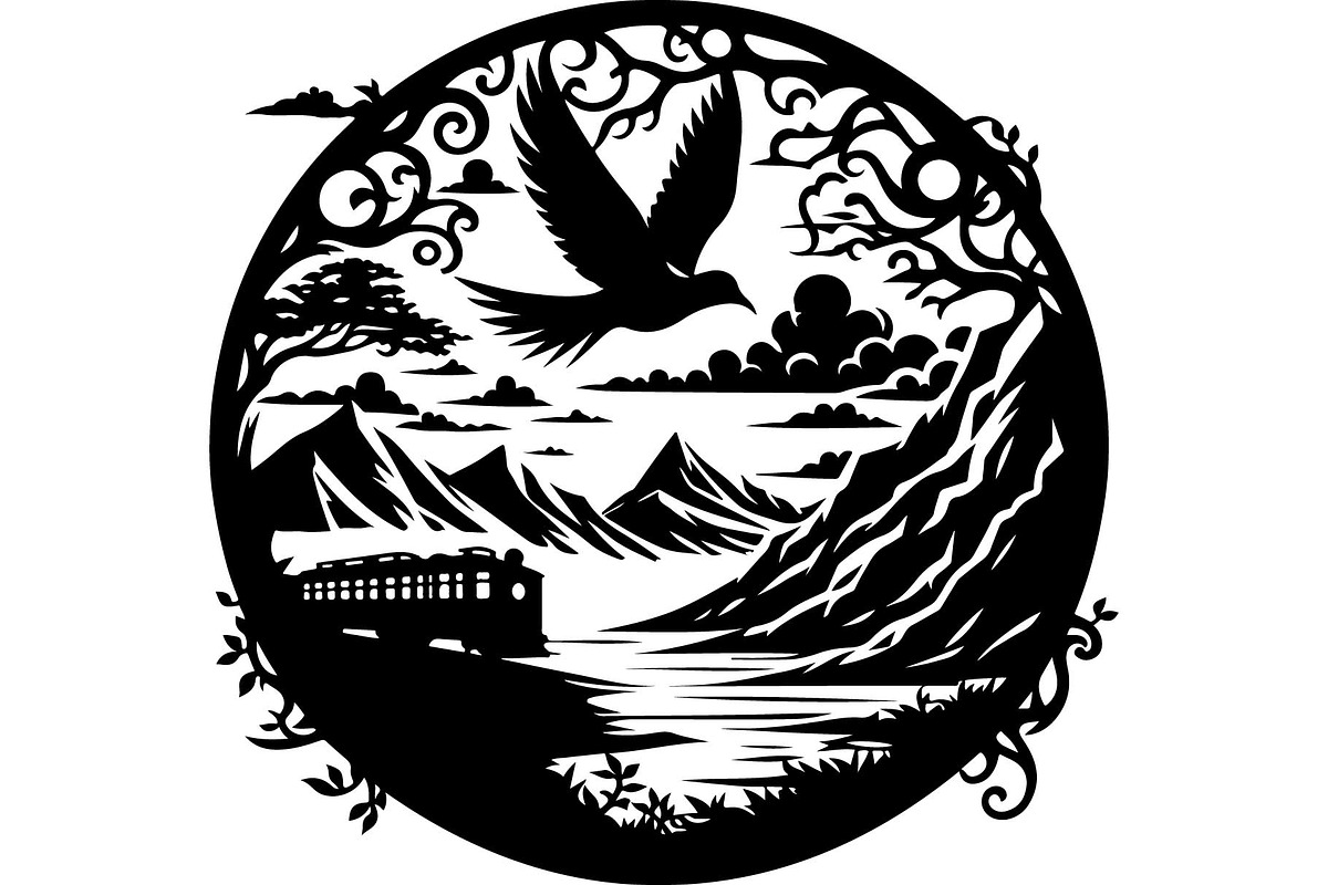 Nature & Wildlife Art Bundle, an Object Graphic by abu67222 (Photo 9 of 13)