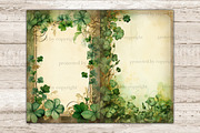 St. Patrick's Day Junk Journal Paper, a Decorative Illustration by GlamArtZhanna (Thumbnail 8 of 10)