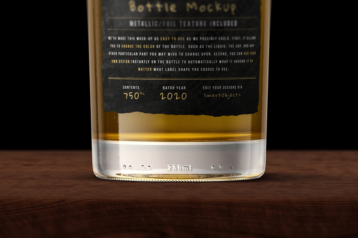 Gin/Spirit Bottle Mockup, a Product Mockup by HexenDesigns (Photo 11 of 14)
