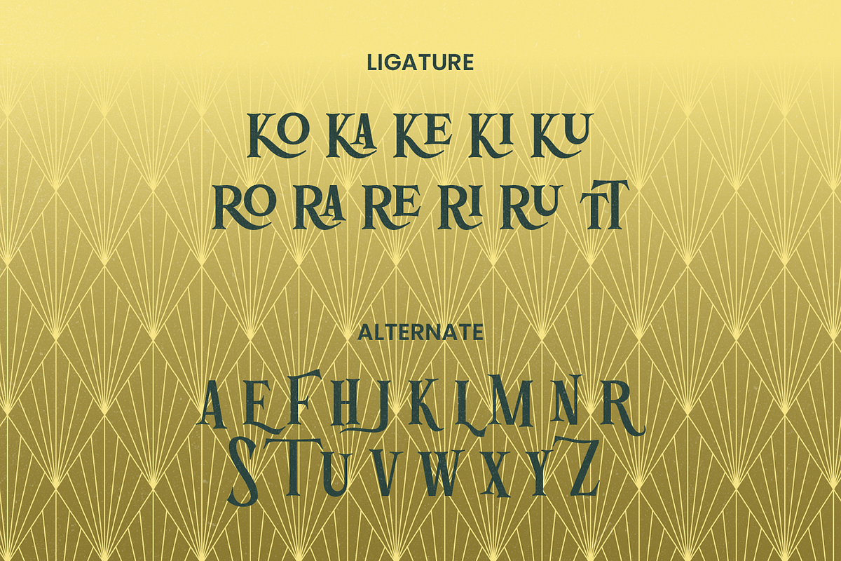 Stained Iron Playful Serif, a Serif Font by Haps Space (Photo 9 of 12)