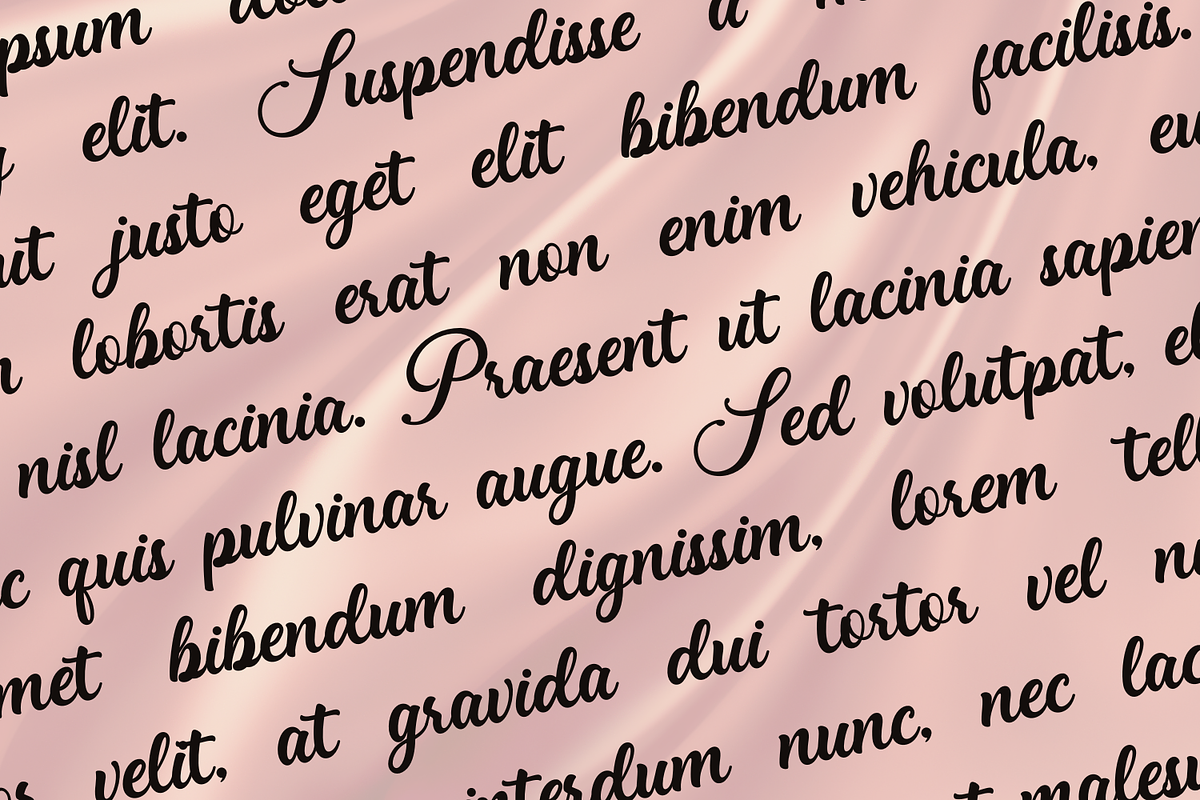 Dearllane Elegant Script, a Script Font by Basnistudio (Photo 4 of 9)