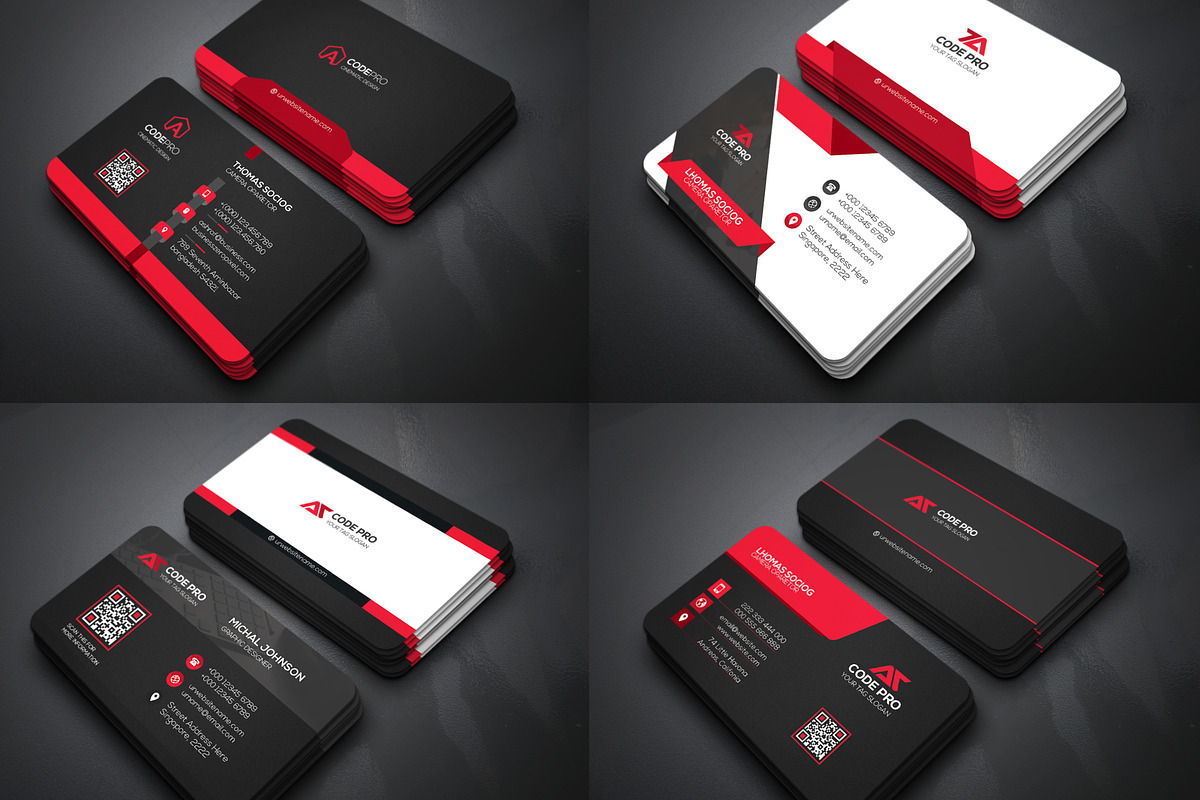 25 Business Cards Bundle, a Business Card Template by Genereux Art (Photo 6 of 7)