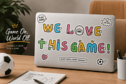 Goalswing | Soccer World Cup Font, a Symbol Font by Letterhanna Studio (Thumbnail 3 of 9)