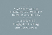 Agican Elegant Serif, a Serif Font by Cruzine (Thumbnail 8 of 9)