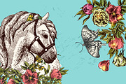 Boho animals, an Animal Illustration by Steshnikova (Thumbnail 3 of 4)