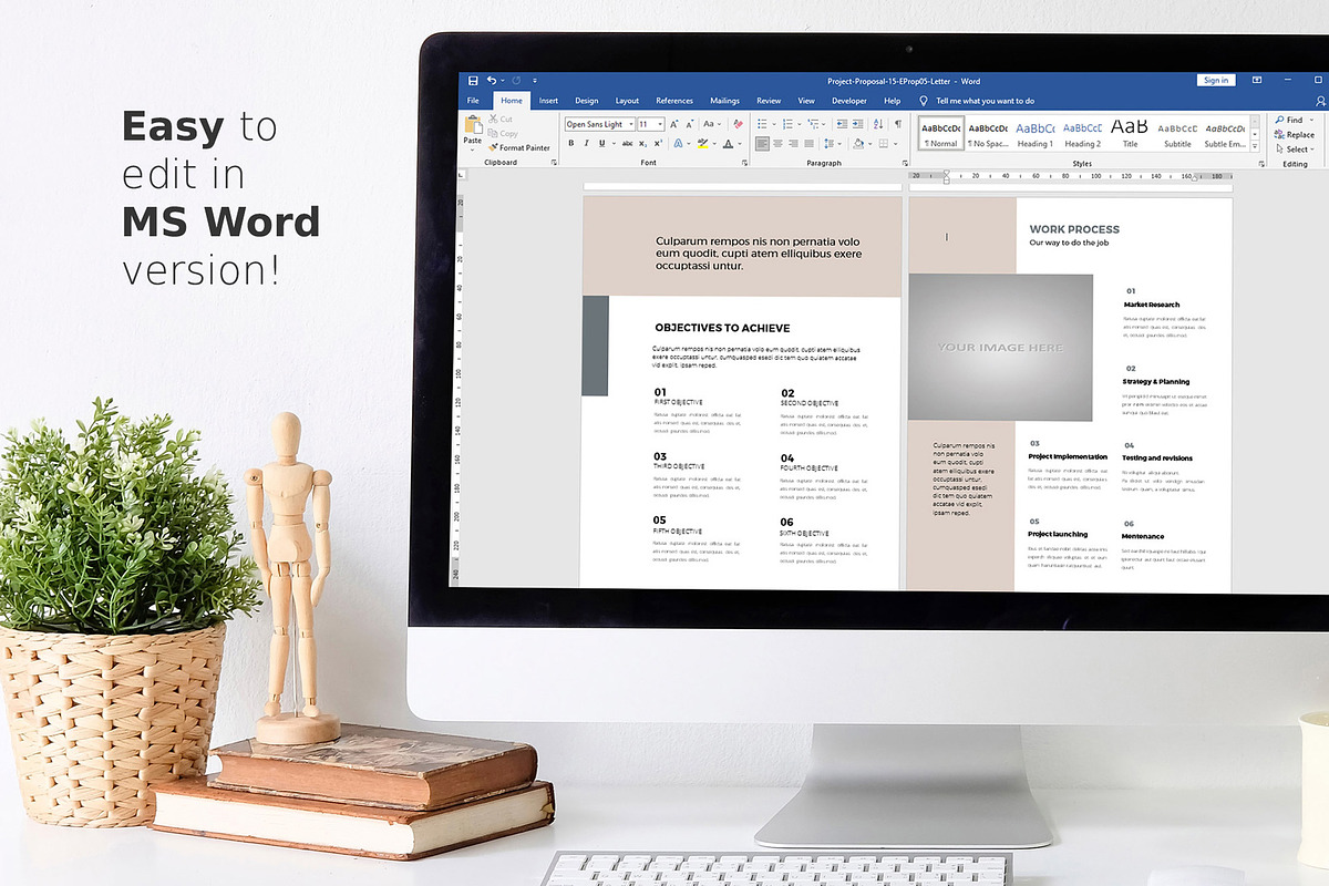 Business Proposal Canva, a Marketing Template by Sabin (Photo 7 of 8)
