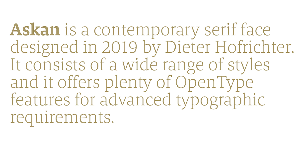 Askan, a Serif Font by Hoftype (Photo 4 of 14)