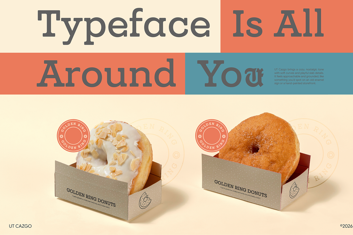 UT Cazgo - A Stylish Slab Serif, a Slab Serif Font by Universitype (Photo 10 of 12)
