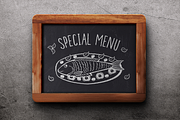 Hand drawn food elements., an Object Graphic by Tkoko vectors & patterns (Thumbnail 3 of 12)