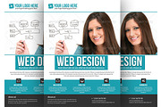 Web Design Flyer, a Flyer Template by TheGraphicsWorld (Thumbnail 2 of 4)